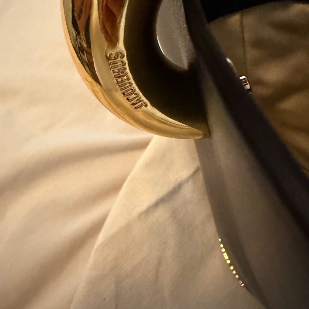 Jacquemus The Small Bambola Black Leather Bucket Bag NBW - Picture 10 of 15